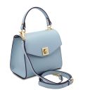 TL Bag Bolso a Mano en Piel Azul claro TL142203