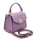 TL Bag Borsa a Mano in Pelle Lilla TL142203