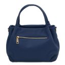 Nora Borsa a Mano in Pelle Morbida Blu scuro TL142372