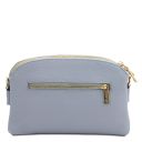 Lily Umhängetasche aus Weichem Leder Himmelblau TL142375