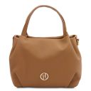 Nora Sac à Main en Cuir Souple Caramel TL142372