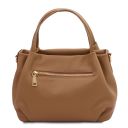 Nora Sac à Main en Cuir Souple Caramel TL142372