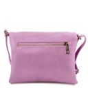 TL Young bag Schultertasche aus Leder mit Quasten Lilla TL141153