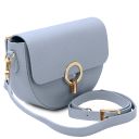 Astrea Sac Bandoulière en Cuir Bleu céleste TL142284