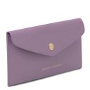 Leather Envelope Wallet Lilac TL142322