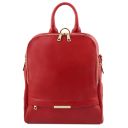 TL Bag Zaino da Donna in Pelle Morbida Rosso Lipstick TL141376