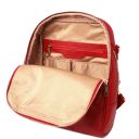 TL Bag Zaino da Donna in Pelle Morbida Rosso Lipstick TL141376
