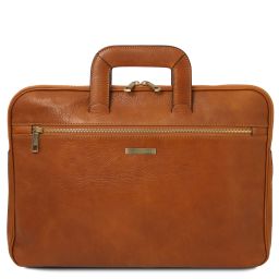 Caserta Document Leather Briefcase Телесный TL142449