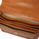 Cremona Leather Briefcase 3 Compartments Natural TL142448
