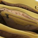 Tulipan Ledertasche Pastell Gelb TL141727