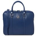 Prato Exclusive Saffiano Leather Laptop Case Dark Blue TL142453