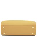 Maisy Handtasche aus Leder Pastell Gelb TL142455