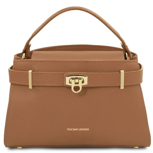 Maisy Sac Cabas en Cuir Caramel TL142455