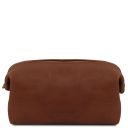 Smarty Beauty Case in Pelle - Misura Piccola Marrone TL141220
