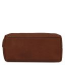 Smarty Trousse de Toilette en Cuir - Petit Modèle Marron TL141220