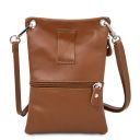TL Bag Tracollina in Pelle Morbida Cognac TL142432
