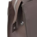 Palermo Damen - Aktentasche aus Saffiano Leder 3 Fächer Dunkel Taupe TL141369