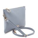 TL Bag Soft Leather Clutch Light Blue TL142029