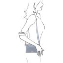 TL Bag Sac à Main en Cuir Souple Bleu céleste TL142029