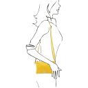 TL Bag Soft Leather Clutch Yellow TL142029