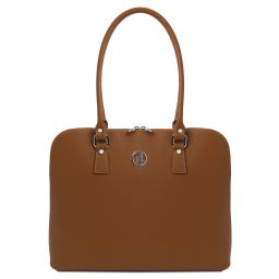 Magnolia Leather Business bag for Women Cognac TL141809
