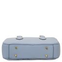Mousse Borsa a Mano in Pelle Celeste TL142447
