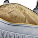 Mousse Bolso Noche en Piel Azul claro TL142447