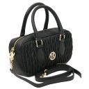 Mousse Borsa a Mano in Pelle Nero TL142447