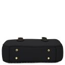 Mousse Handtasche aus Leder Schwarz TL142447