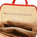 TL Bag Zaino Piccolo da Donna in Pelle Corallo TL142092