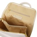 TL Bag Zaino Piccolo da Donna in Pelle Bianco TL142092