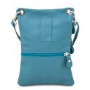 TL Bag Soft Leather Mini Cross bag Turquoise TL142432
