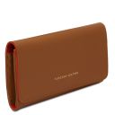 Diana Exclusive Leather Wallet - Large Size Cognac TL142435