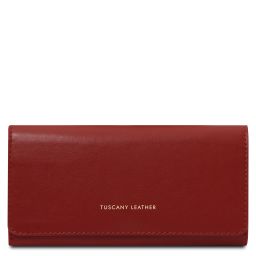 Diana Exclusive Leather Wallet - Large Size Red TL142435