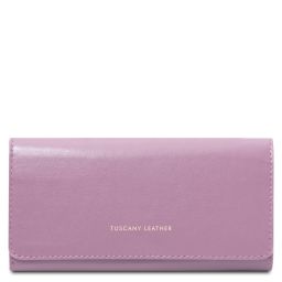 Diana Exclusive Leather Wallet - Large Size Lilac TL142435