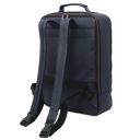 Brooklyn Leather Laptop Backpack Dark Blue TL142445