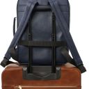 Brooklyn Zaino Porta Computer in Pelle Blu scuro TL142445