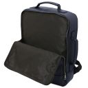 Brooklyn Zaino Porta Computer in Pelle Blu scuro TL142445