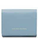 Diana Exklusive Damenbrieftasche aus Leder - Klein Himmelblau TL142437