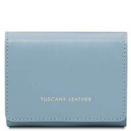 Diana Elegante Cartera en Piel - Misura Pequeña Azul claro TL142437