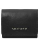 Diana Elégant Portefeuille en Cuir - Petit Modèle Noir TL142437