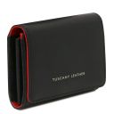 Diana Elégant Portefeuille en Cuir - Petit Modèle Noir TL142437