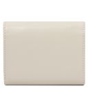 Diana Esclusivo Portafogli in Pelle - Misura Piccola Beige TL142437