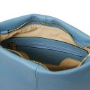 TL Bag Sac Bandoulière en Cuir Souple Bleu clair TL141720