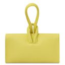 TL Bag Clutch aus Leder Lime Gelb TL141990