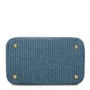 TL Bag Sac Seau Effet Paille Bleu céleste TL142208