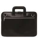 Caserta Cartella Portadocumenti in Pelle Nero TL142449