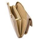 Urania Portafoglio/portacellulare in Pelle con Tracolla Talpa chiaro TL142433