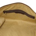 TL Voyager Weekender Reisetasche aus Leder - Gross Dunkelbraun TL141794