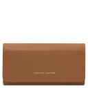 Iside Elegante Cartera en Piel - Modelo Grande Caramelo TL142434